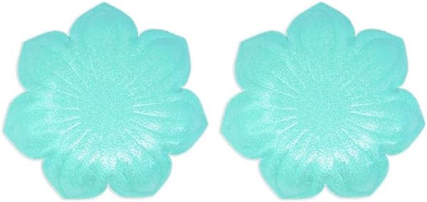 Blissidys | Venice Neon Designer Floral Nipple Covers | Reusable | Blacklight Reactive And Glow in Dark blissidys