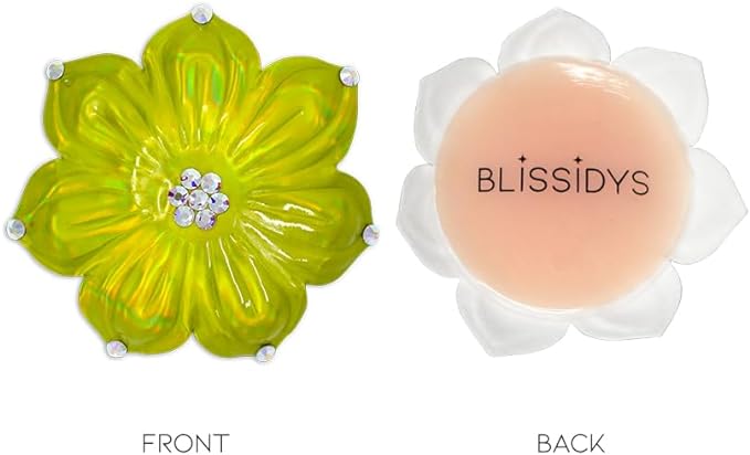Copy of Blissidys | Miami Designer Floral Nipple Covers | Reusable Premium Nipple Covers | Silicone Adhesive Breast Petals blissidys