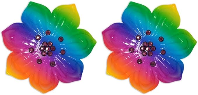 Blissidys | Key West Designer Floral Nipple Covers | Reusable Premium Nipple Covers | Silicone Adhesive Breast Petals blissidys